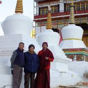 The Ice Man Visits Ice Stupa