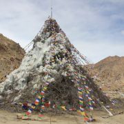 Ice Stupa on 18th of April 2015...