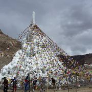 Ice Stupa on 4th of April 2015
