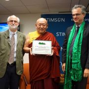 HH The Gyalwang Drikungpa receives the title of Good Will Ambassador to the UN